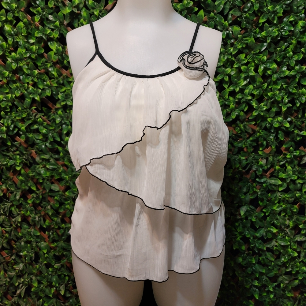 Large White Suzy Shier Dress Top